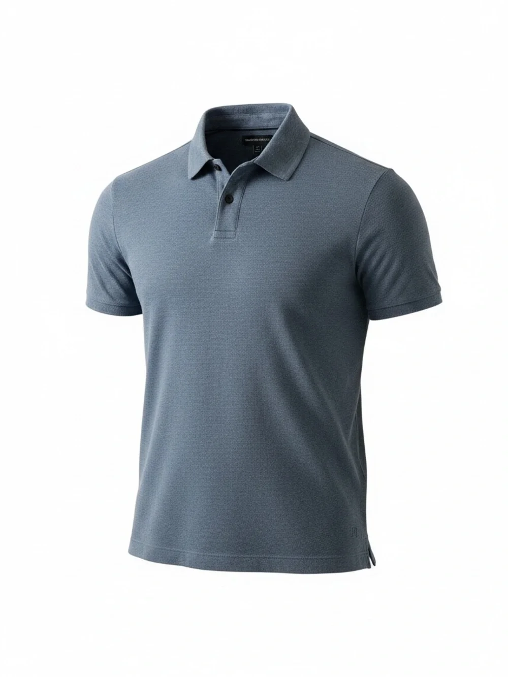 Banana Republic Men's Heather Slate Blue Polo
